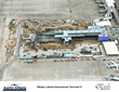 Aerial photo of Mickey Leland International Terminal D