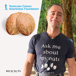 Rich Nuts Goes All In for Testicular Cancer Awareness Month, Partners with TCAF to Help Spread Awareness and Support Early Detection