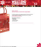 Screenshot: West End Christmas Website -  Media Centre