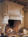 Renaissance Stone Fireplace Mantel