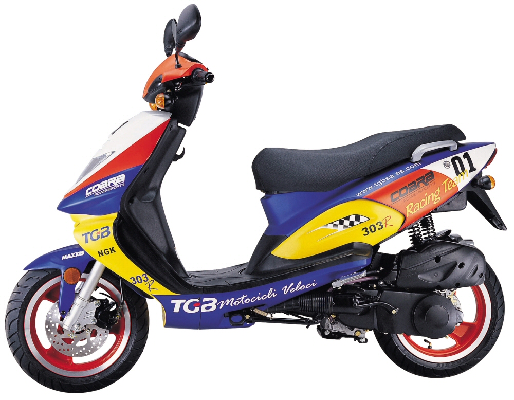 TGB Releases Edition Racing Scooters
