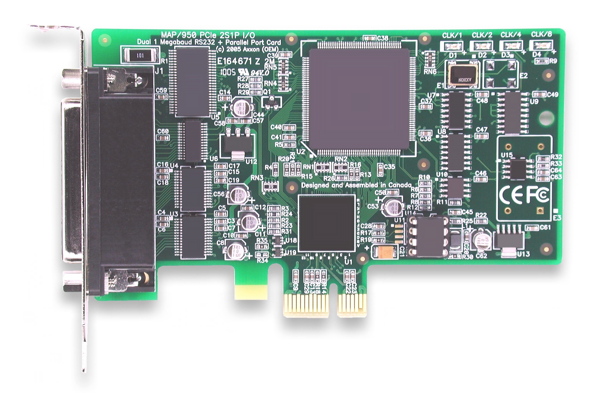 Axxon Releases Industry S First Pci Express Multi Port I O Card