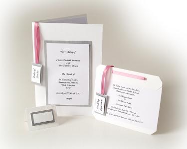 handmade wedding stationery