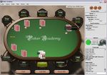 At the table with Poker Academy software