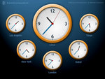 World Clock Screen Saver