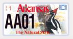 2006 Arkansas State Car Tag