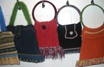 Vintage-sweater handbags