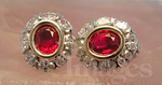Award winning Burmese Ruby Earrings