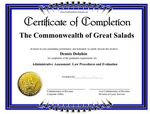 A customizable award certificate from www.FreePrintableCertificates.net