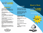 WSI Live Brochure Front