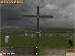 Screenshot of online crucifixion