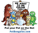 Pets deserve to be online too