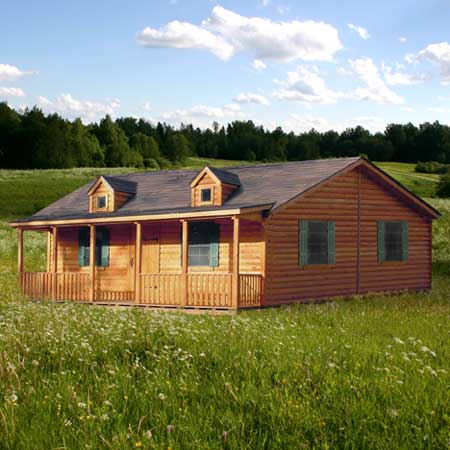 Affordable Modular Log Cabin Homes Now Delivered Fully Assembled