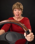 Diana Estill behind the wheel