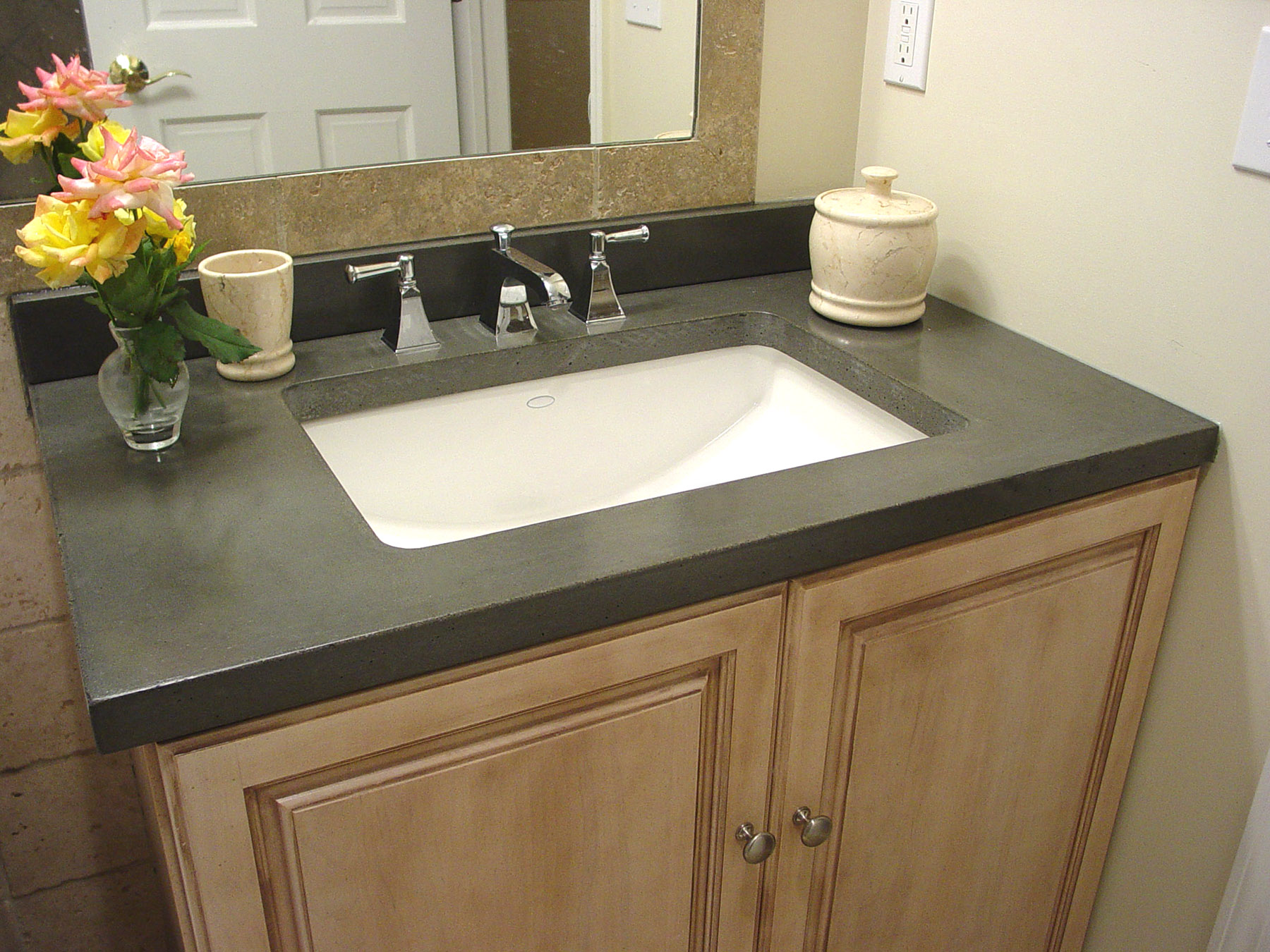 Concrete Bathroom Countertops (Pros And Cons) Designing, 50% OFF