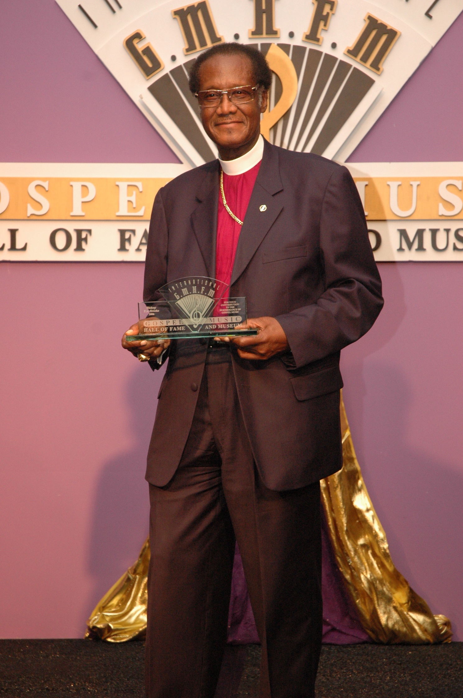 2006 International Gospel Music Hall of Fame Inductee Bishop P.A