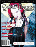 A NEW BEGINNING!  This cover image marks a departure from photographic styles previously employed by Gothic  Beauty magazine 