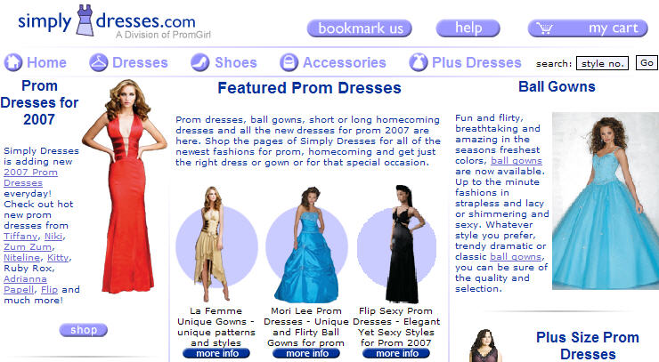 2007 Prom Dresses and Prom Shoes Still ...