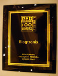 Red Herring 100 Award for Blogtronix