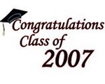 Congratulations class of &#039;07!