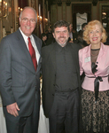 Obren Brian Gerich, V. Rev.Djokan Majstorovic and Mira Zivkovich at the Metropolitan Club, New York, NY 
