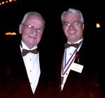 NECO Co-Chairmen Lee A. Lacocca with Medalist Thomas Stankovich