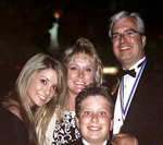 Thomas Stankovich with his wife and family the Ellis Island Medal of Honor Gala