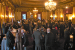 Medalists, family and friends are proud to attend the Welcome Cocktail Reception at the Metropolitan Club 