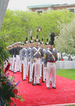 Red Carpet Honor with military reception 