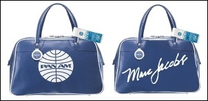 pan am blue bag