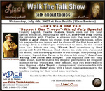 Charlie Daniels featured guest on Lisa&#039;s Walk The Talk Show