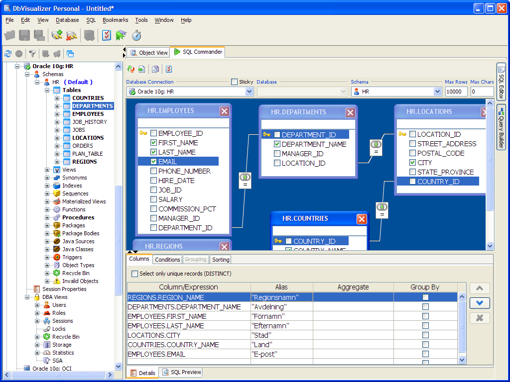 universal database download