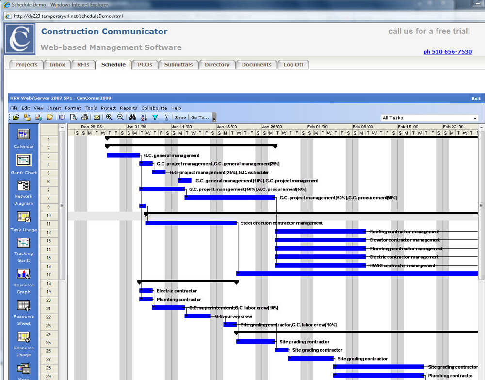 Construction project management software - seattleple