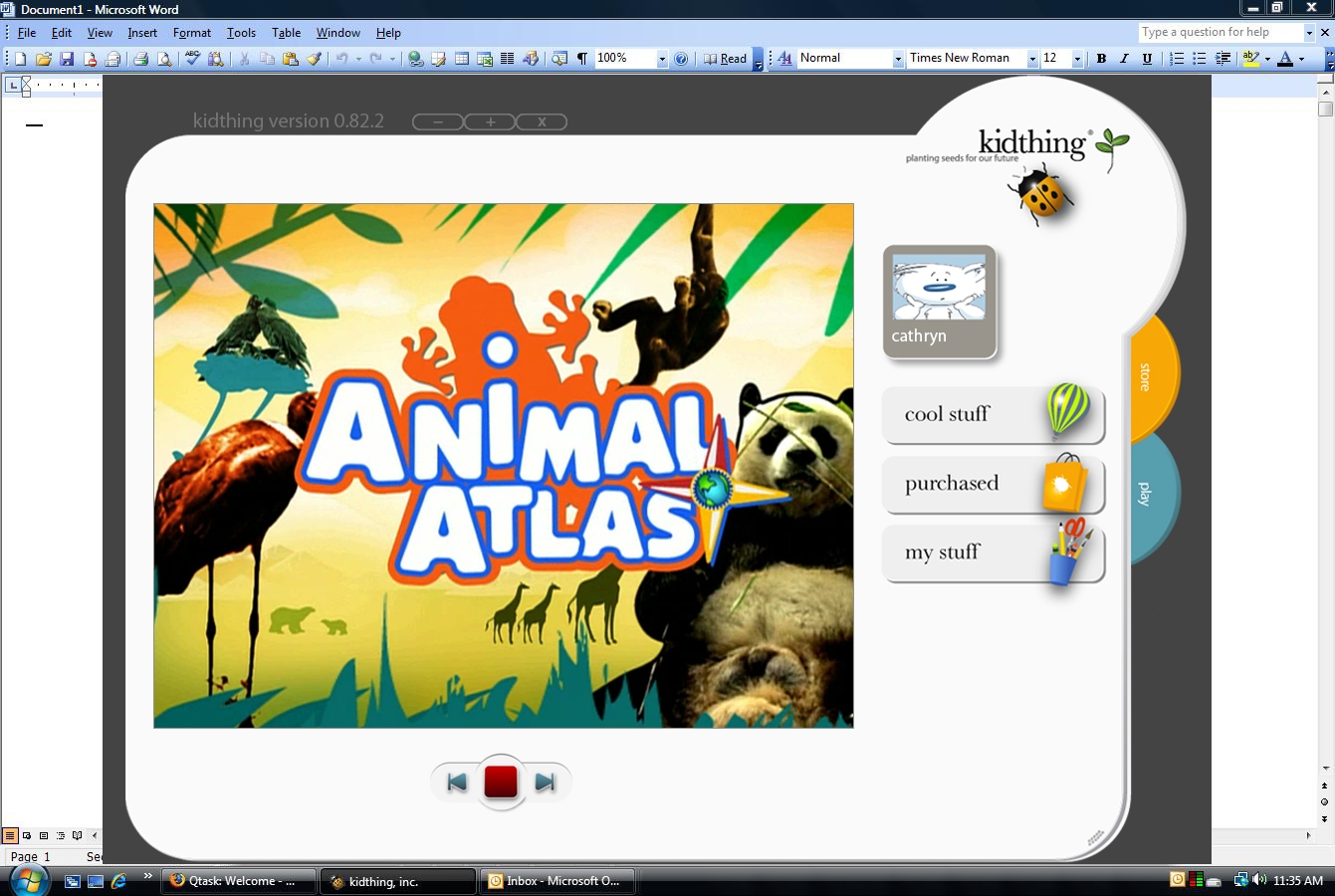 LongNeedle Entertainment's Animal Atlas Makes Digital Debut on kidthing