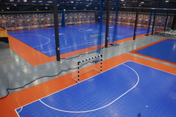 SnapSports flooring at USFF @Futsal