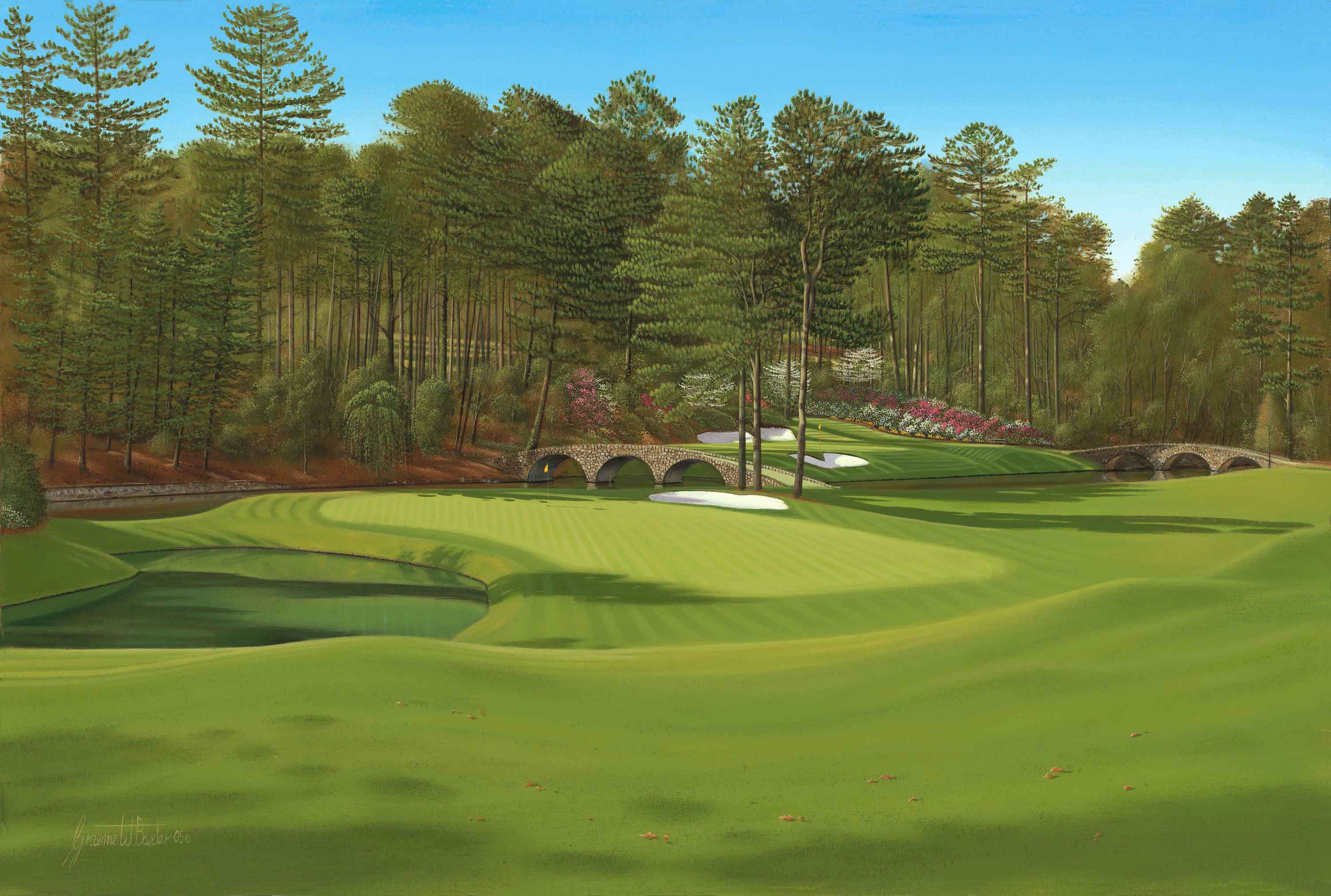 The Golf Art of Graeme Baxter Is Chosen By O'Bernier Gallery