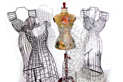 New Designs in Wire Mannequins and Dress Forms Create Exciting Displays ...