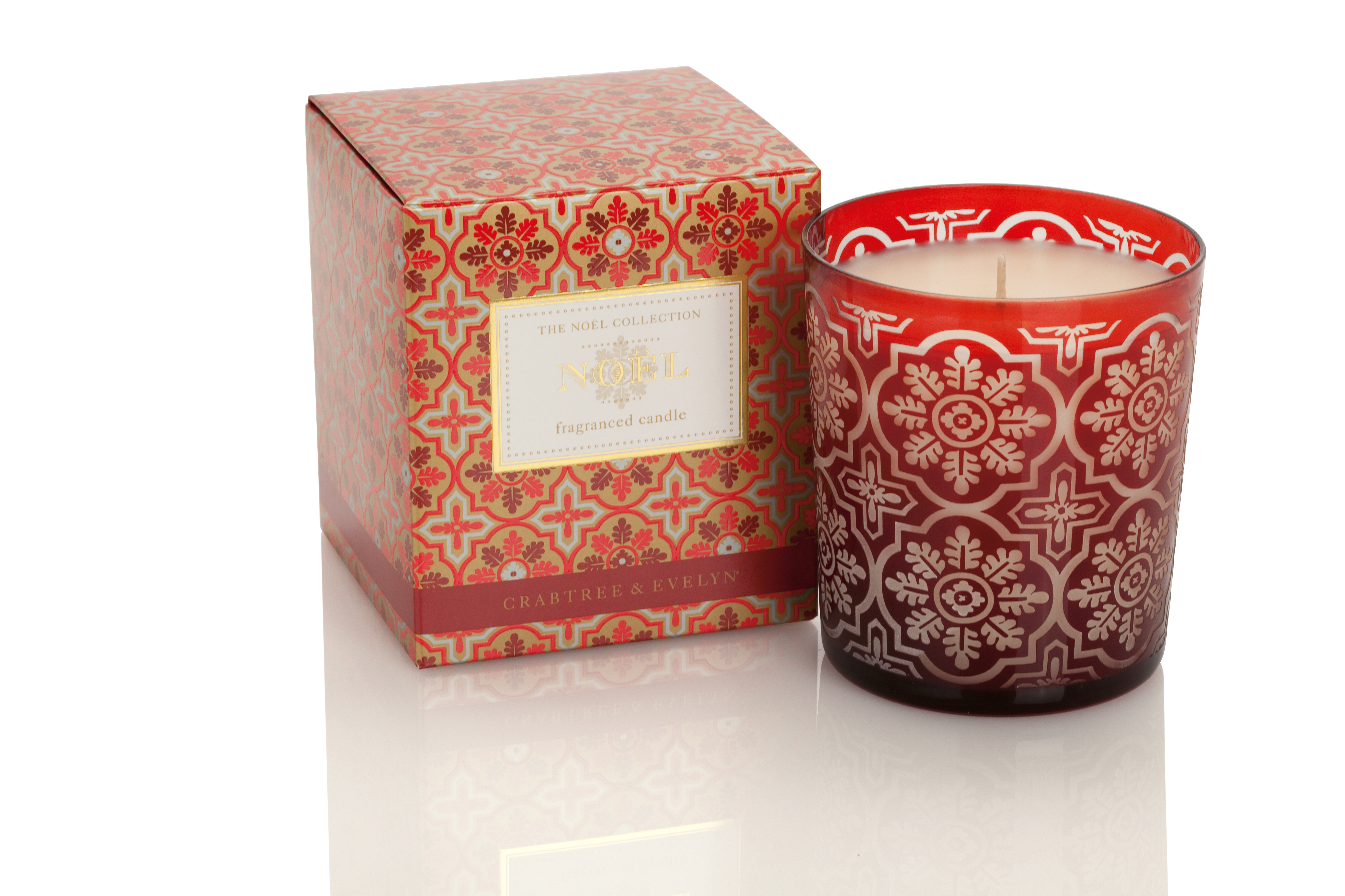 7oz  Discontinued Crabtree & Evelyn Noel Large Candle 200g