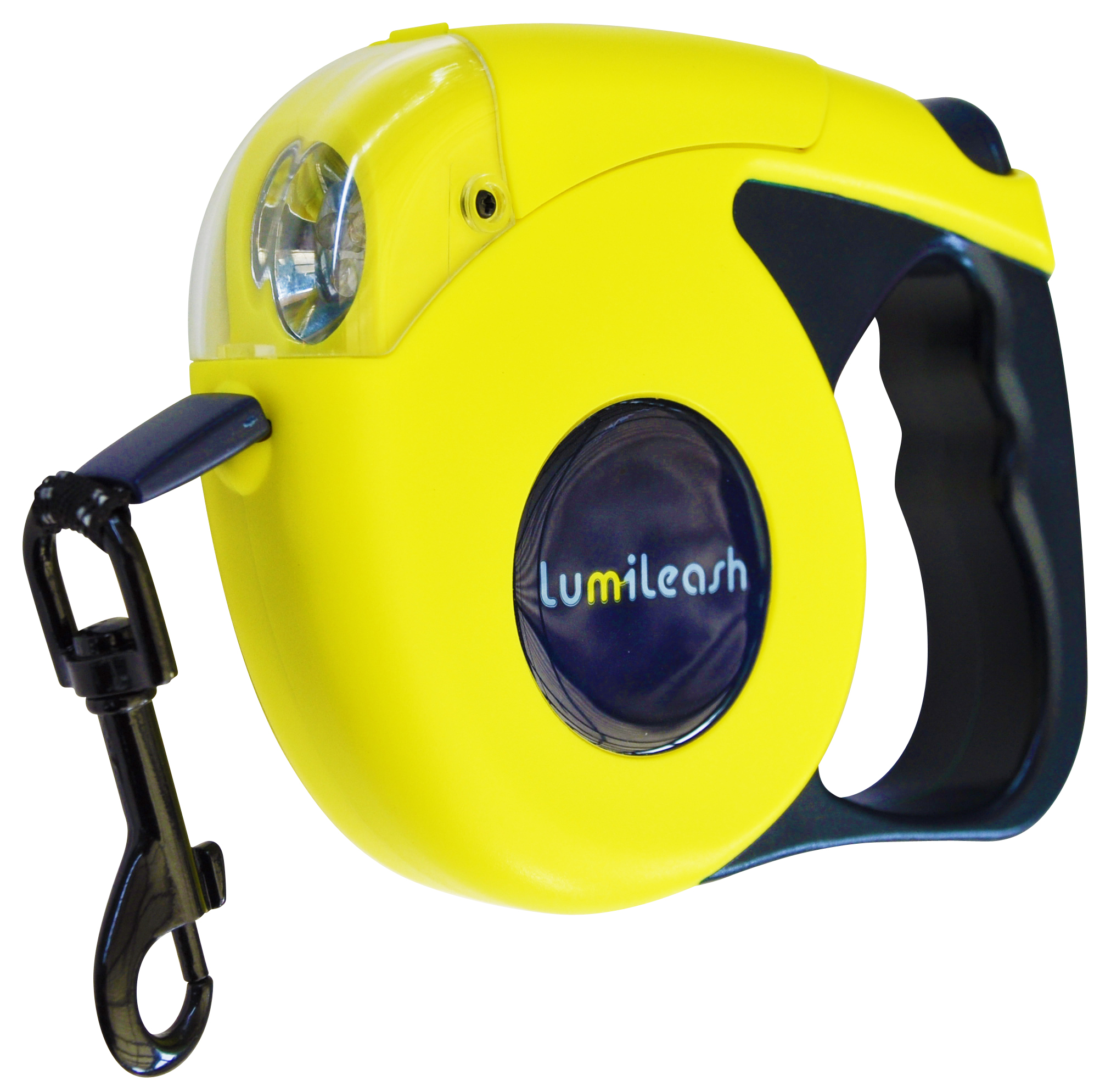 retractable leash with flashlight