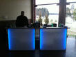 Two BarChefs Folding Light Up Bars at Wedding