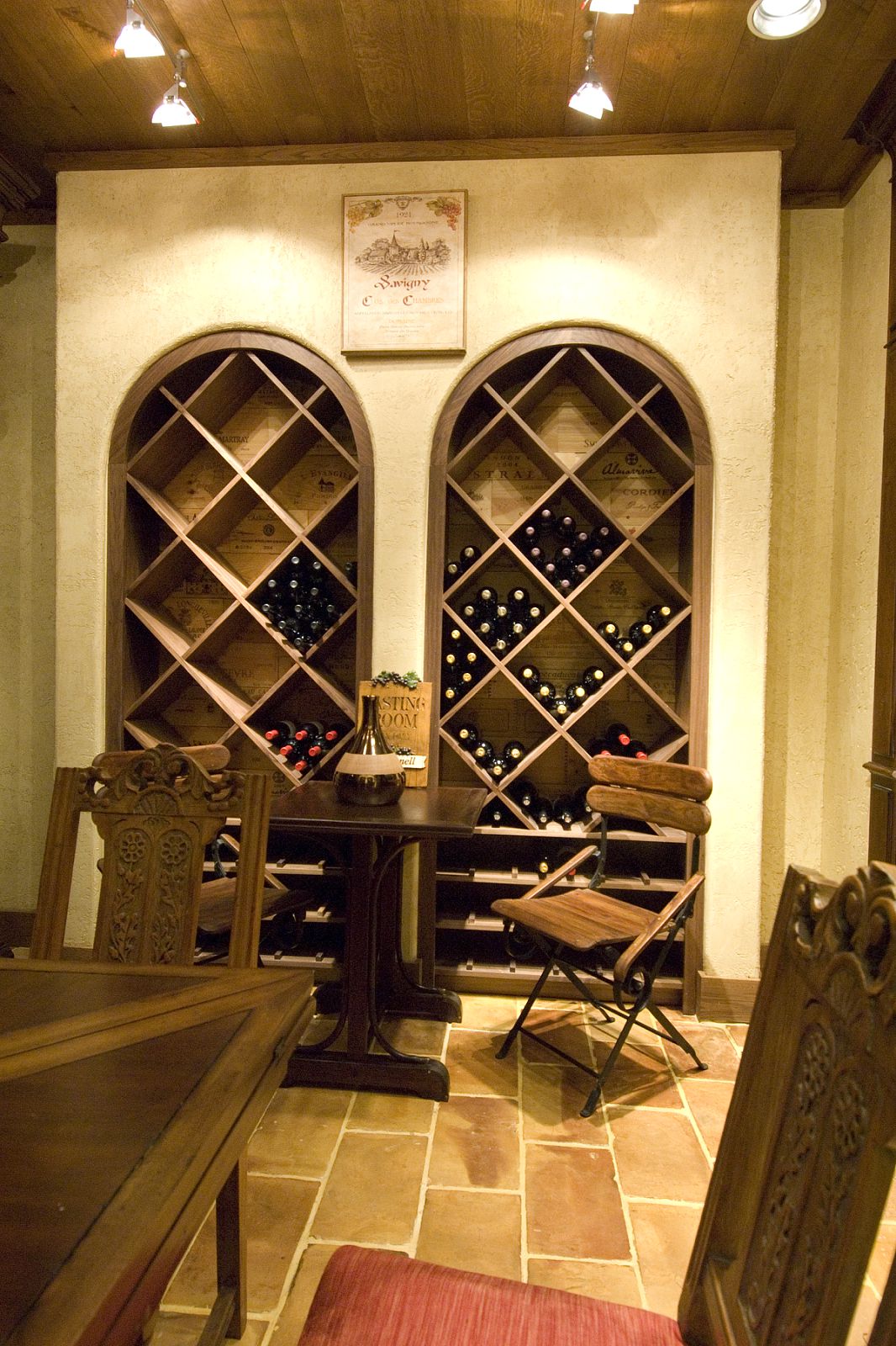 Interior Designer Adapts 18th Century French Wine Shop Design to 15,000