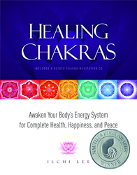 Healing Chakras Book cover with 2010 Nautilus Awards-Silver Winner Seal