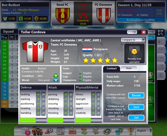 Nordeus has Released Top Eleven Football Manager Game for