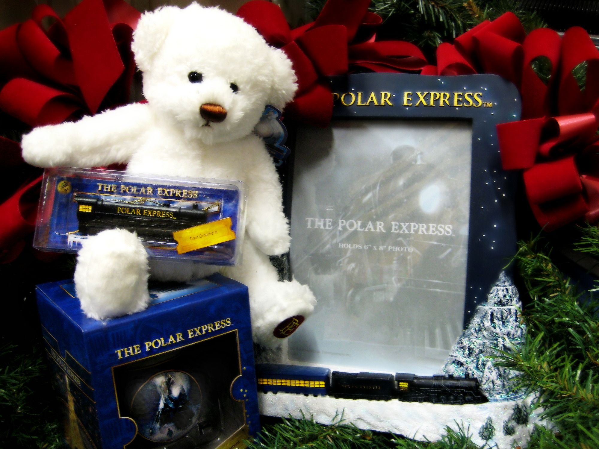 polar express teddy bear