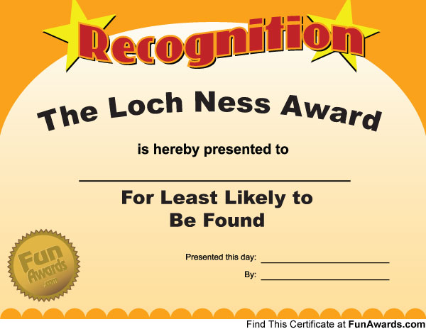 Funny Office Awards - 101 Funny Award Ideas for Employees, Volunteers or  Staff