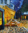 Van Gogh's Cafe Terrace oil painting