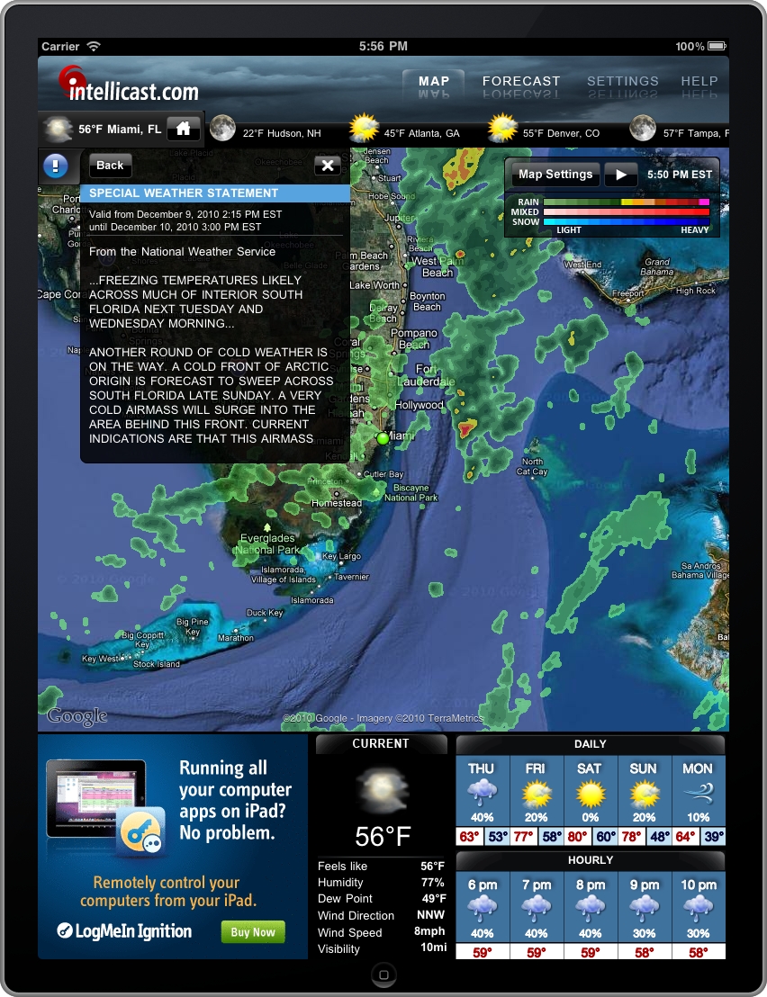 best weather radar app interactive