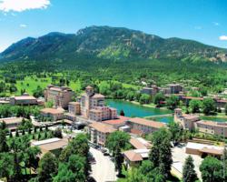 The Broadmoor resort in Colorado Springs, Colorado