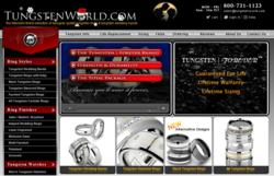 Redesigned Tungsten World Home Page