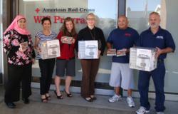 Aroma employees donate rice cookers and brown rice to local WIC offices.